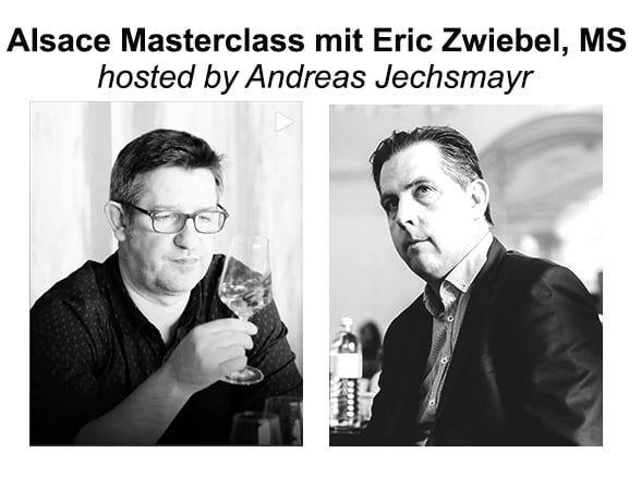 Zoom Meeting: Alsace Masterclass mit Eric Zwiebel, MS